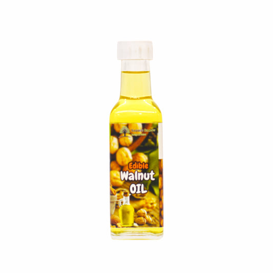 Edible Grade Walnut Oil - 100 ML ( For Improving Brain Functions )