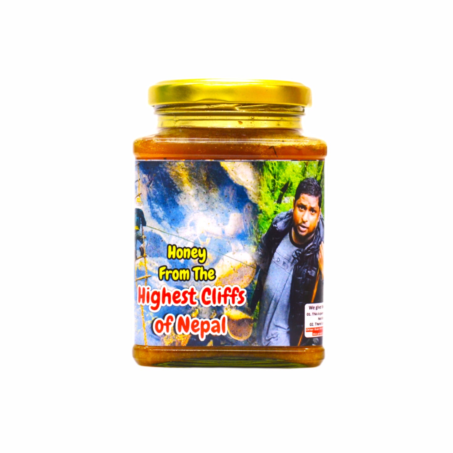 Nepal's Raw Cliff Honey In Crystalized Form