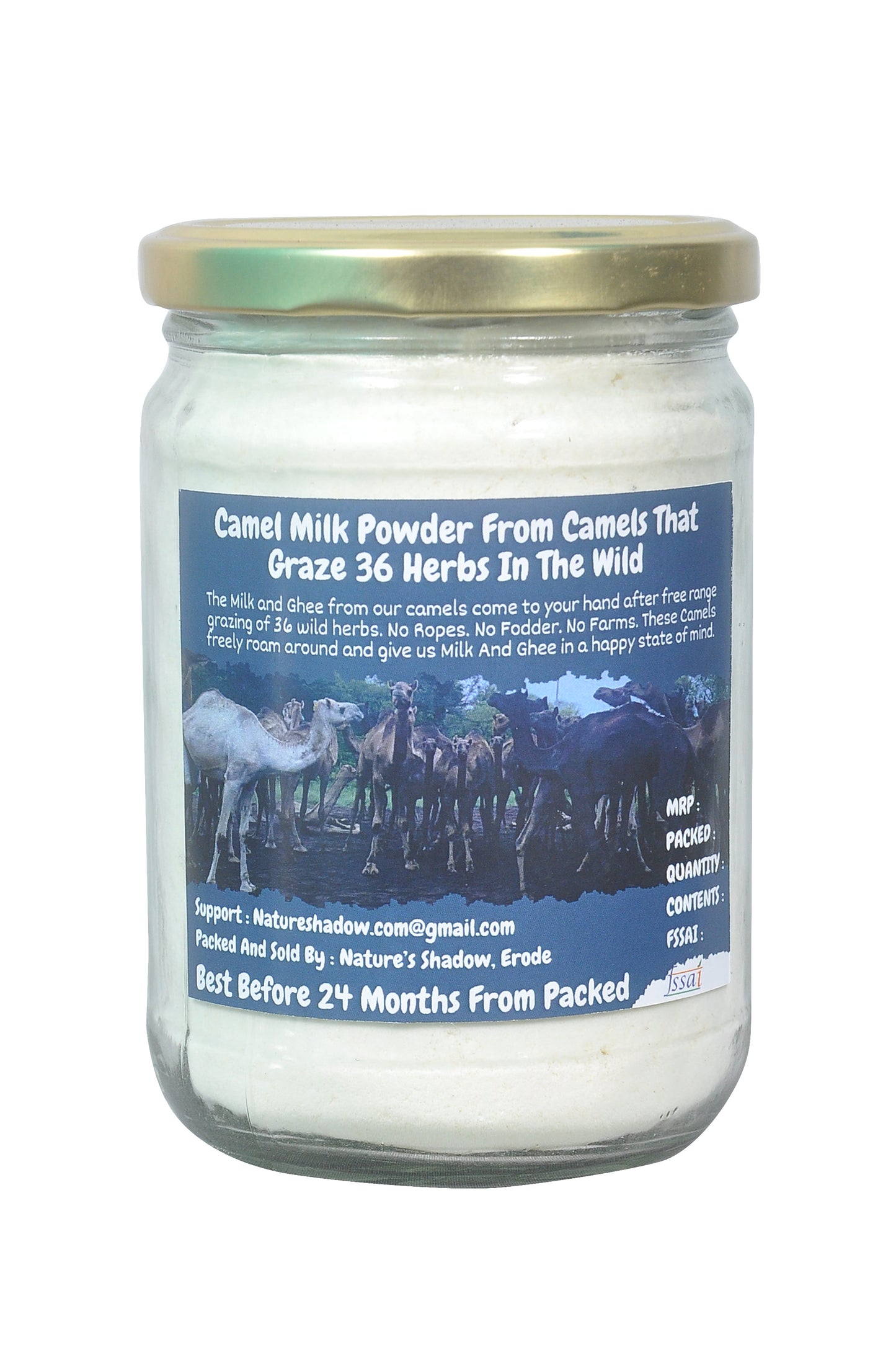 Camel Milk Powder – Grazing up to 36 Herbs in the deep forests