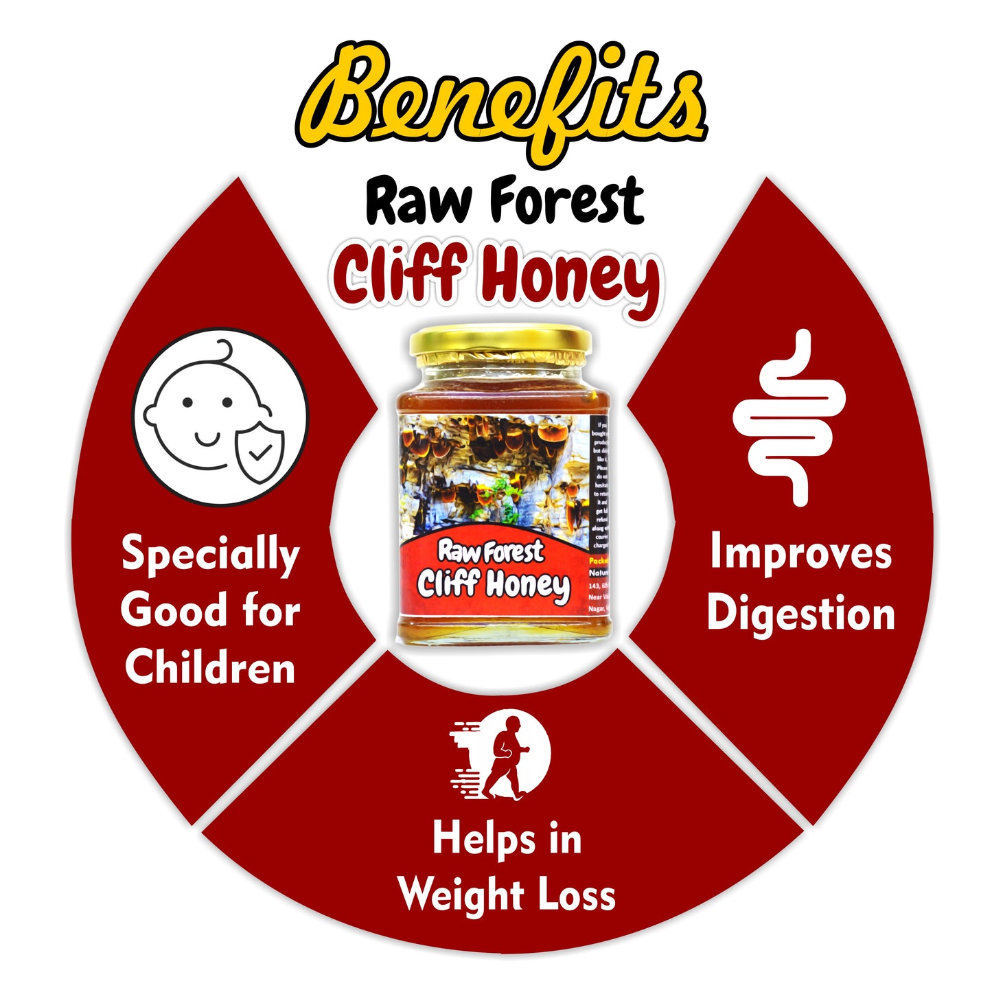Raw Forest Cliff Honey - South Indian Origin