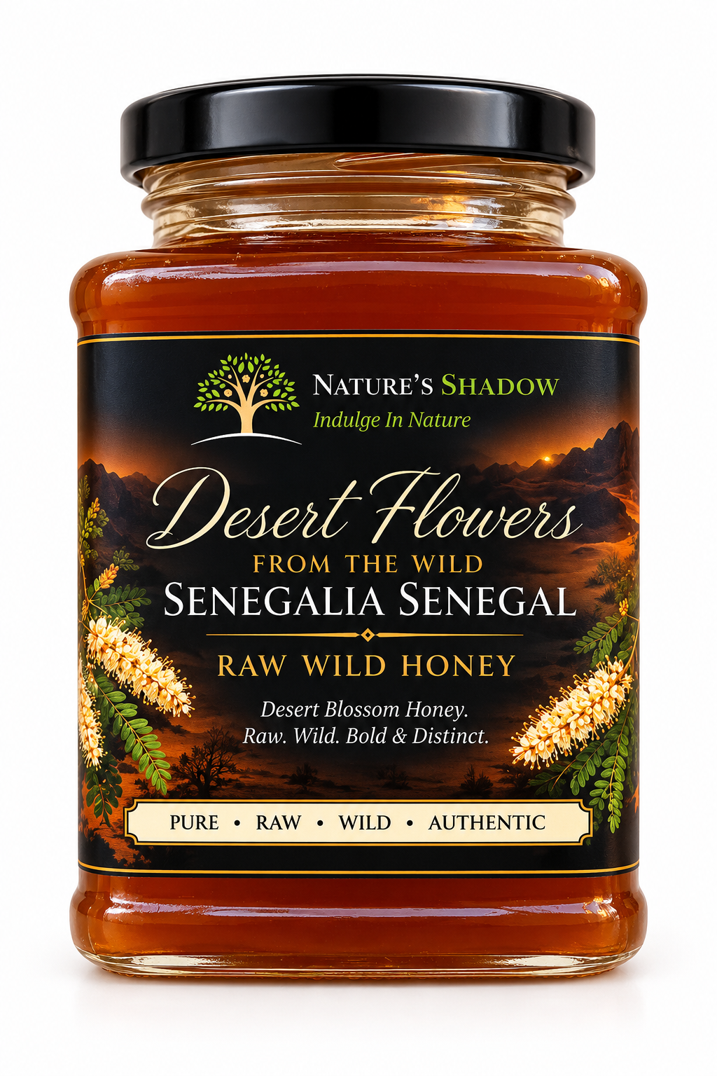 Desert Flowers – Senegalia Senegal Raw Wild Honey