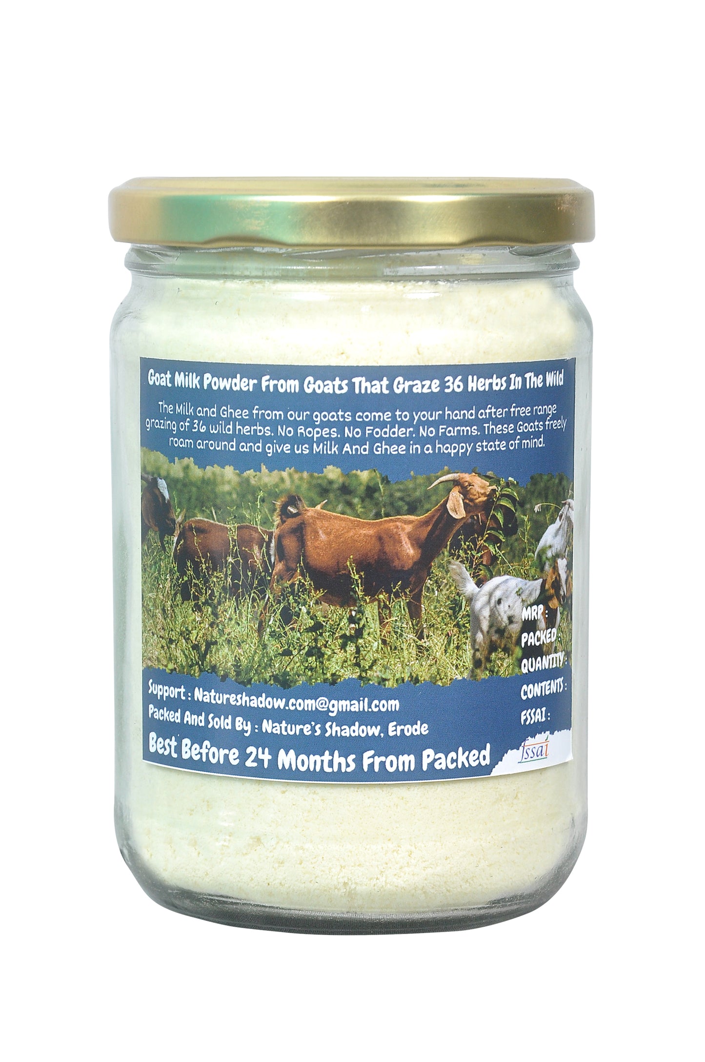 Goat Milk Powder – Grazing Free Range Goats of Rajasthan