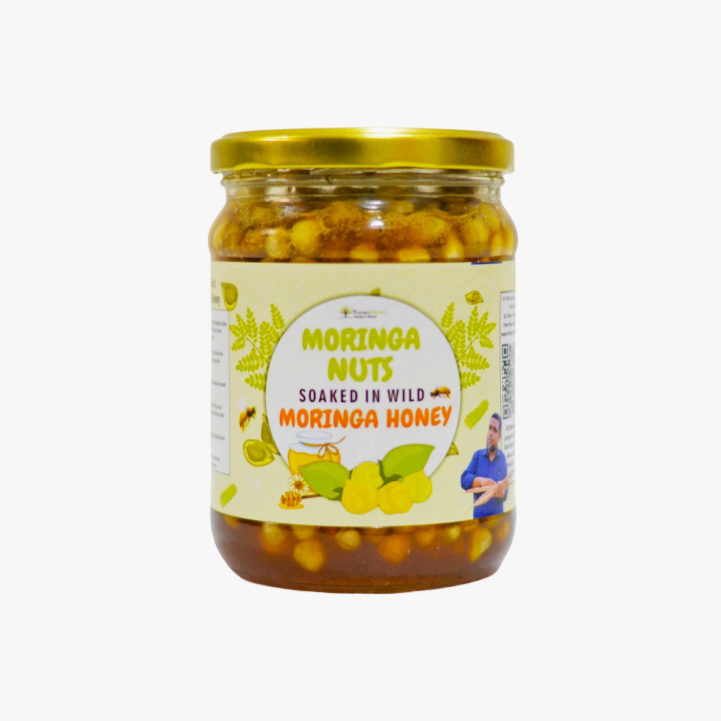 Wild Moringa Nuts Soaked in Wild Moringa Honey