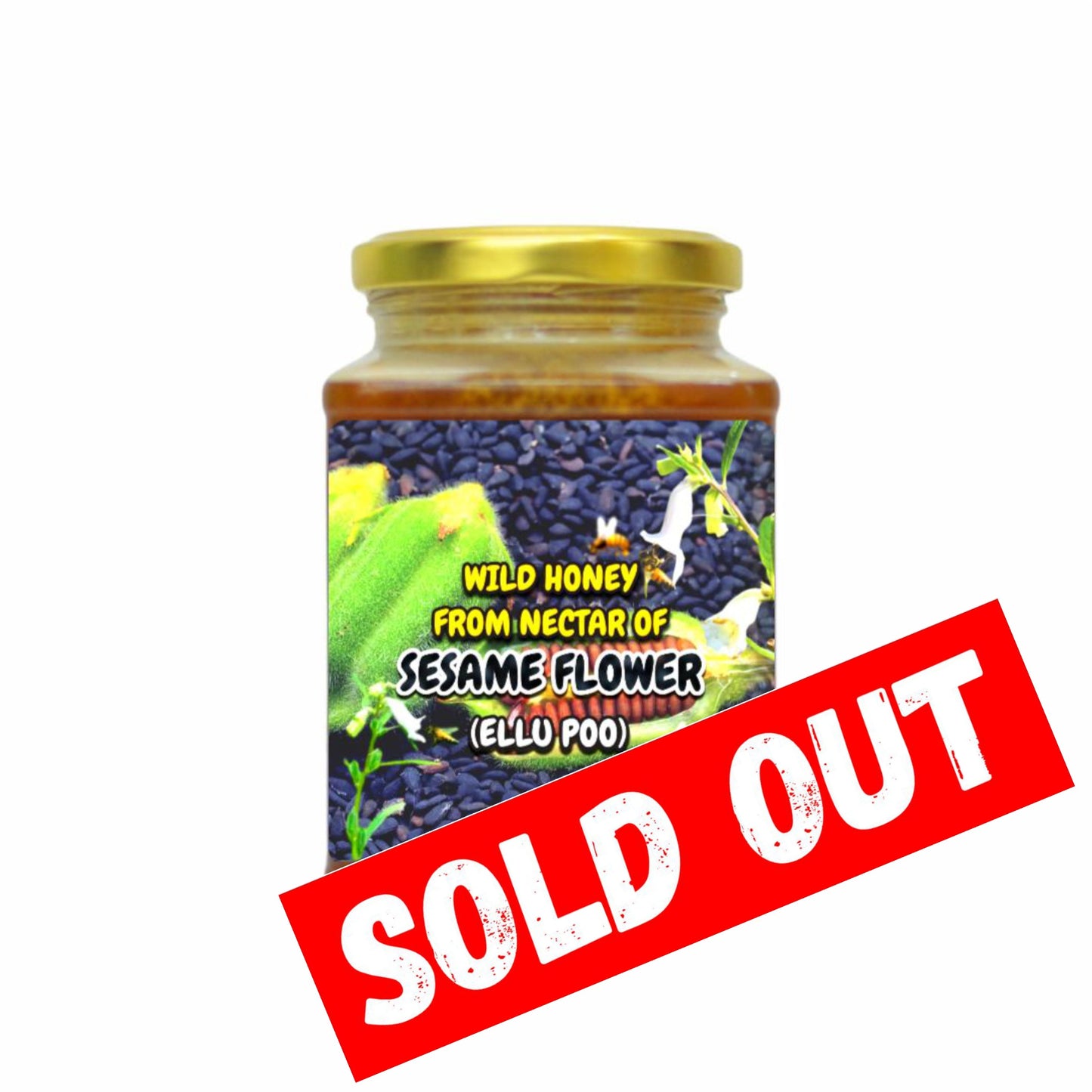 Wild Honey From The Nectars Of Ellu Poo (Sesame Seeds)