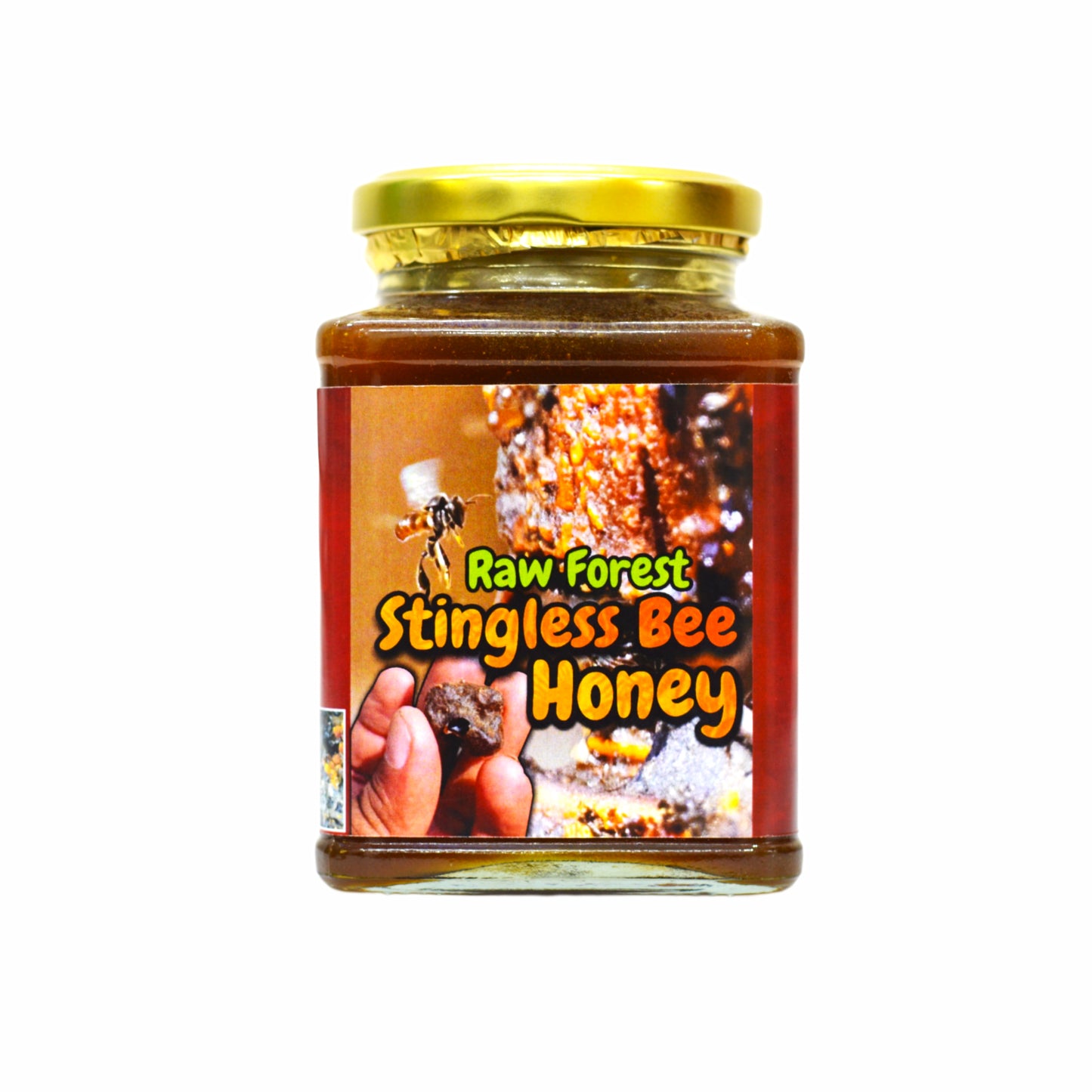 Raw Stingless Bee Forest Honey - Red Coloured Pollen - Sour Taste - From Dead Trees