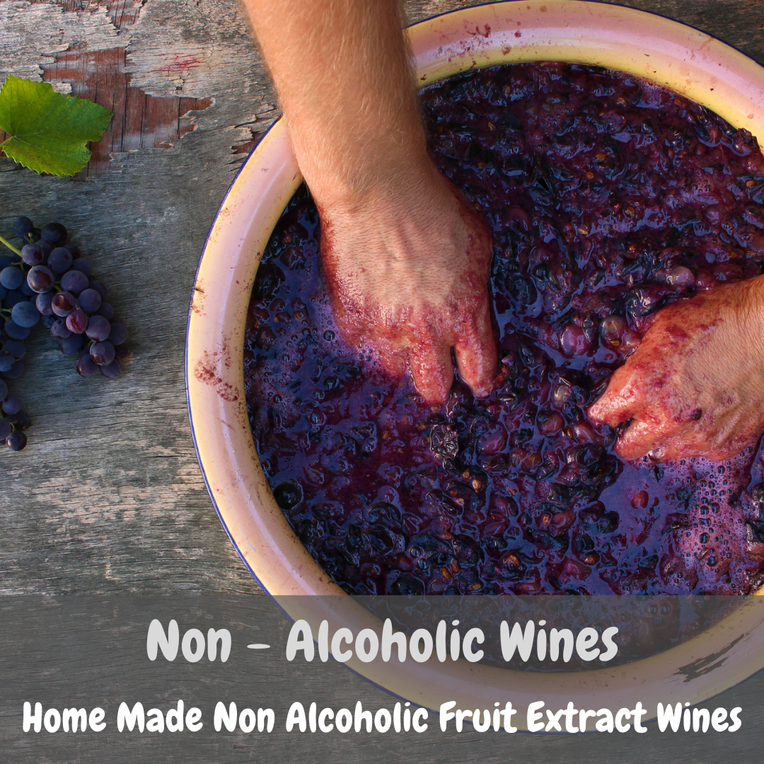 Non Alcoholic Fruit Wines - Home Made