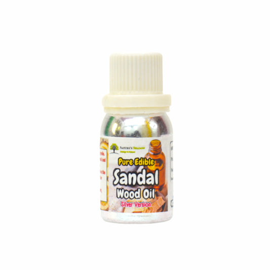 5 ML - Edible Grade Sandalwood Oil - Silver Version