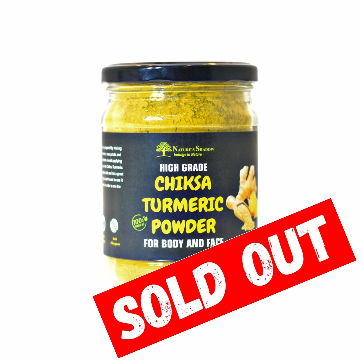 High Grade Chiksa Turmeric Powder For Body and Face 250 Grams