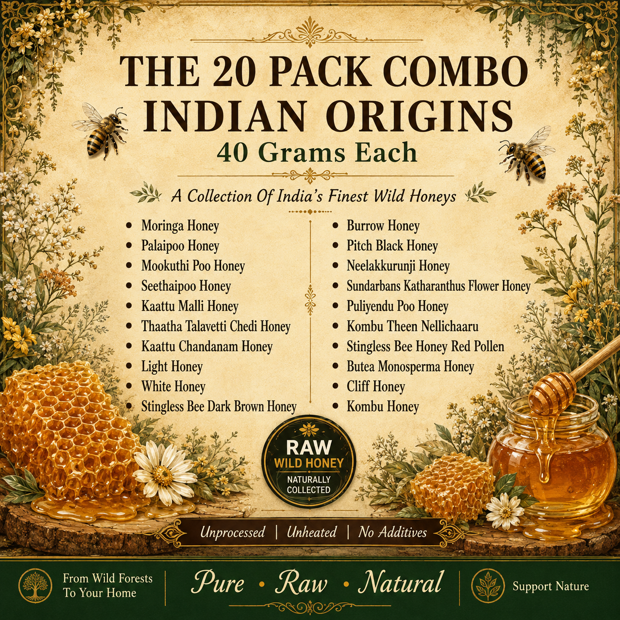 The 20 Packs Combo No : 3 – Indian Origins