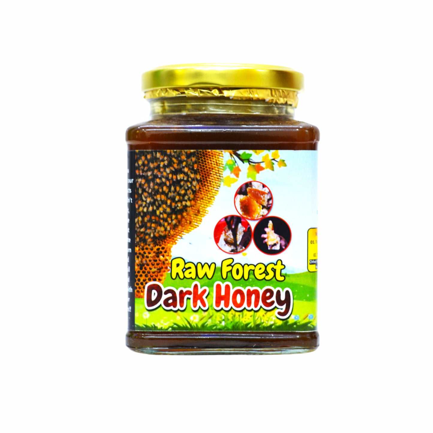 Dark Coloured Raw Forest Honey - Thalamalai Origin