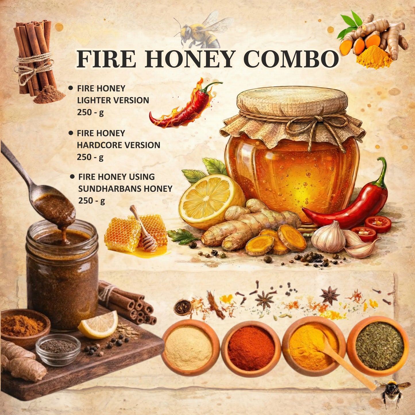 Fire Honey Combo