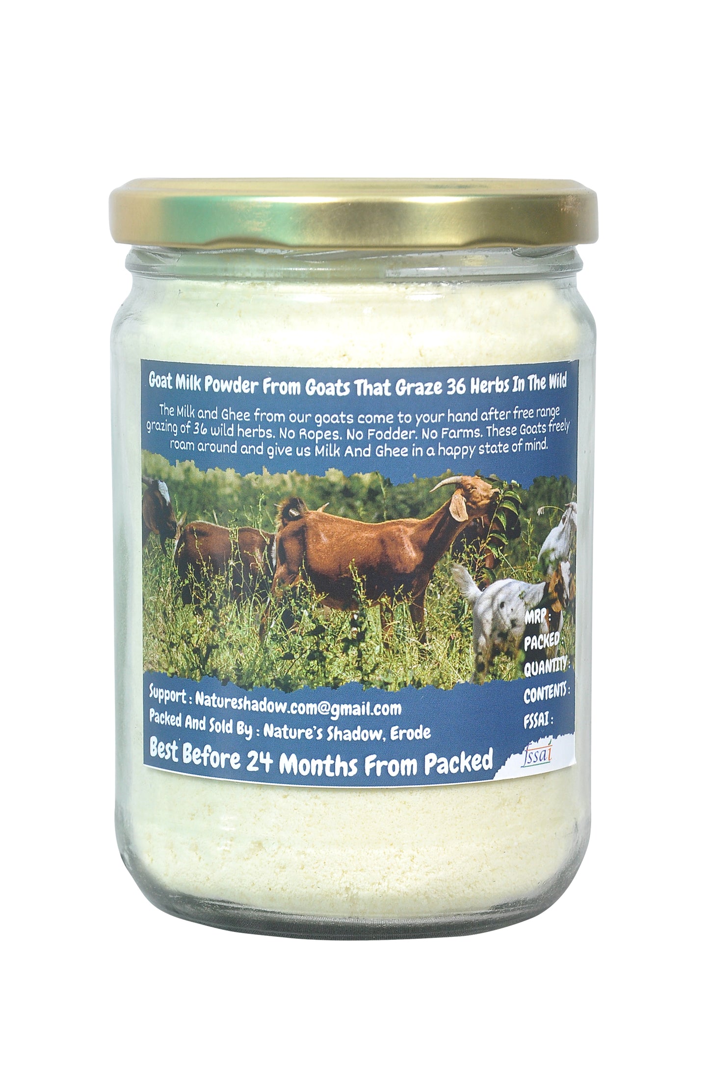 Goat Milk Powder – Grazing  Free Range Goats of Rajasthan
