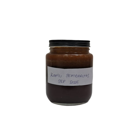 Kaatu Sembaruthi (Hibisucs Caliphyllus) Nectar - 1 KG To 1.5 Kgs Approximately - Burrow Honey