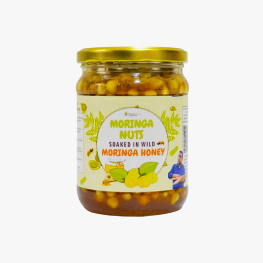 Wild Moringa Nuts Soaked in Wild Moringa Honey
