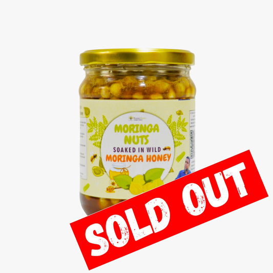 Wild Moringa Nuts Soaked in Wild Moringa Honey