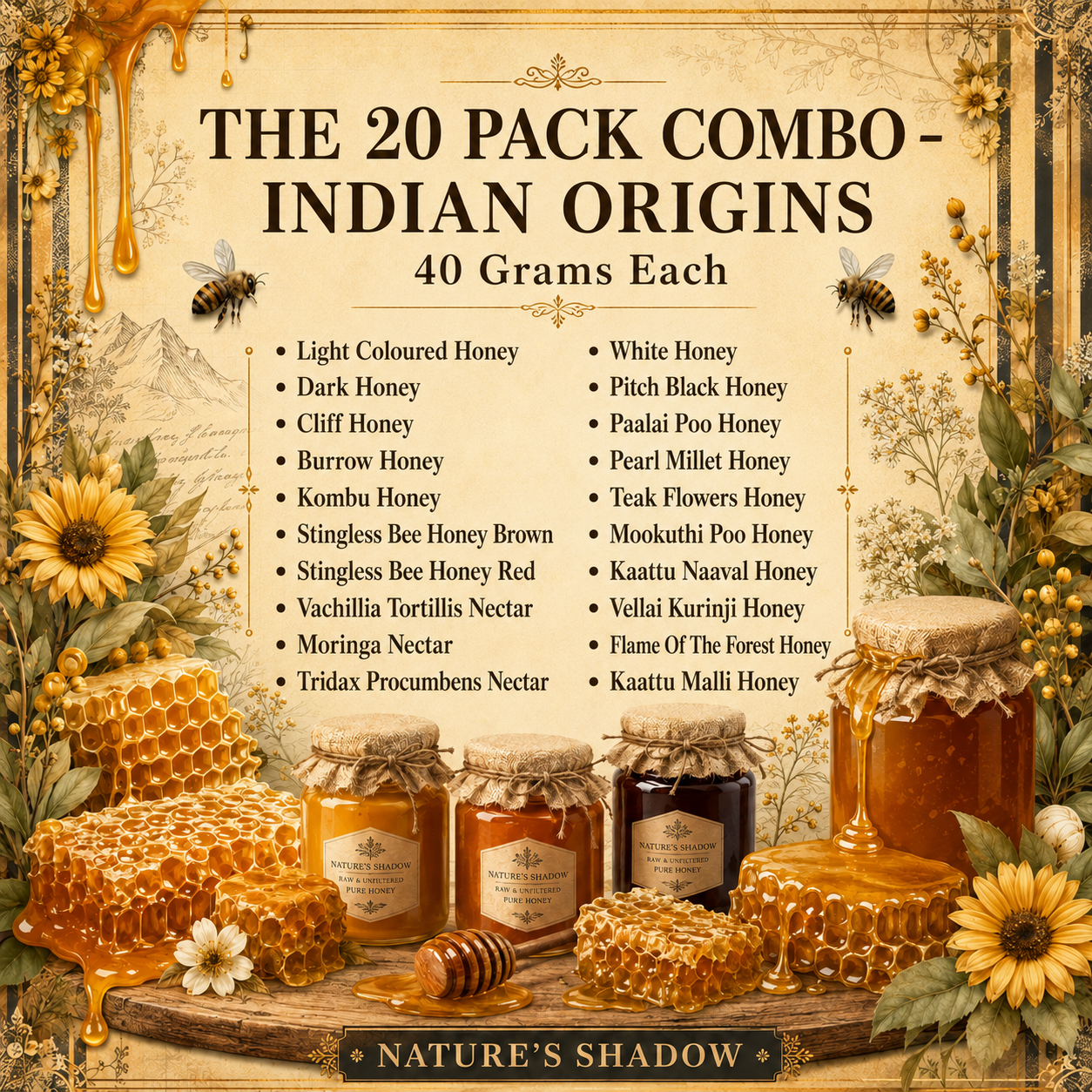 The 20 Pack Combo – Indian Origins