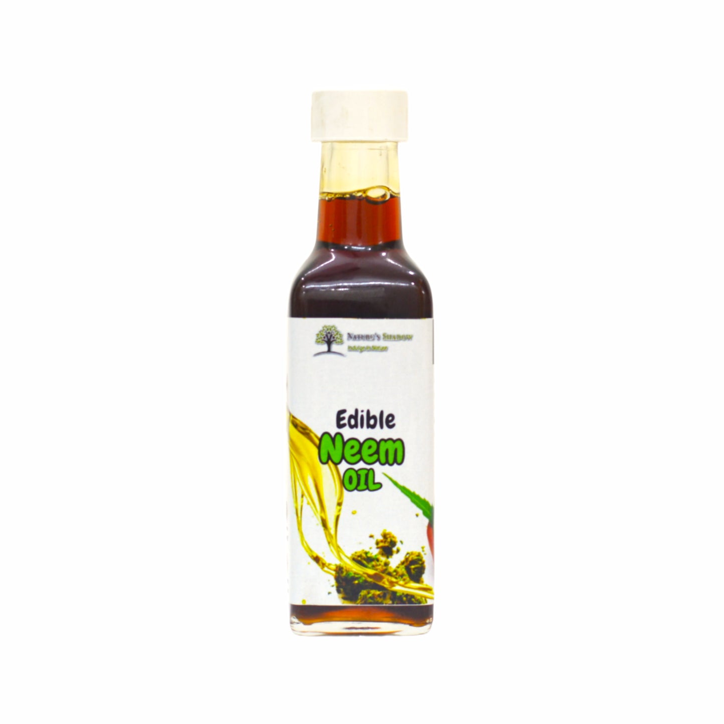 Edible Grade Neem Oil - 100 ML ( For Cure From Dandruff and Lice )