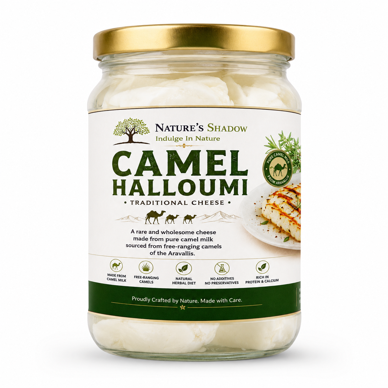 Pre-booking Only - Camel Halloumi – A Rare Cheese from the Aravallis - 250 Grams (Fulfilment in 20-40 Days)