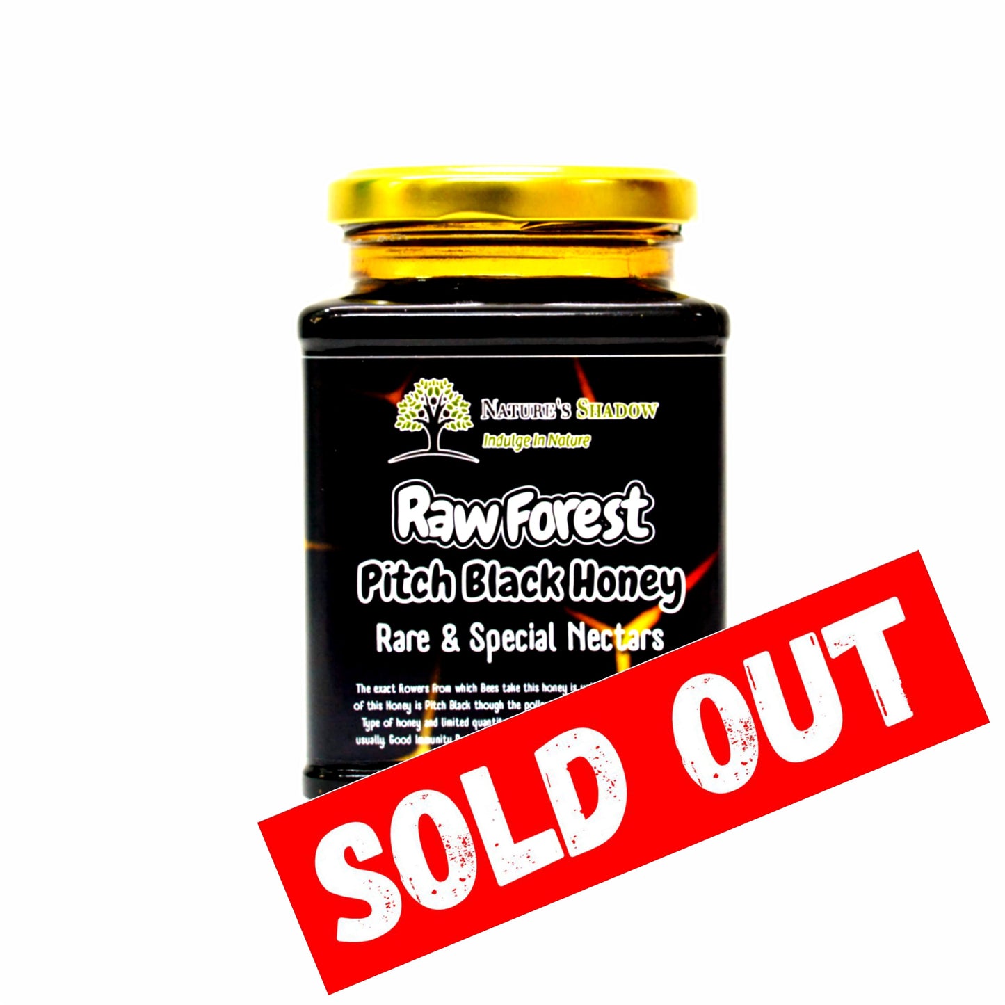 Raw Forest Pitch Black Honey