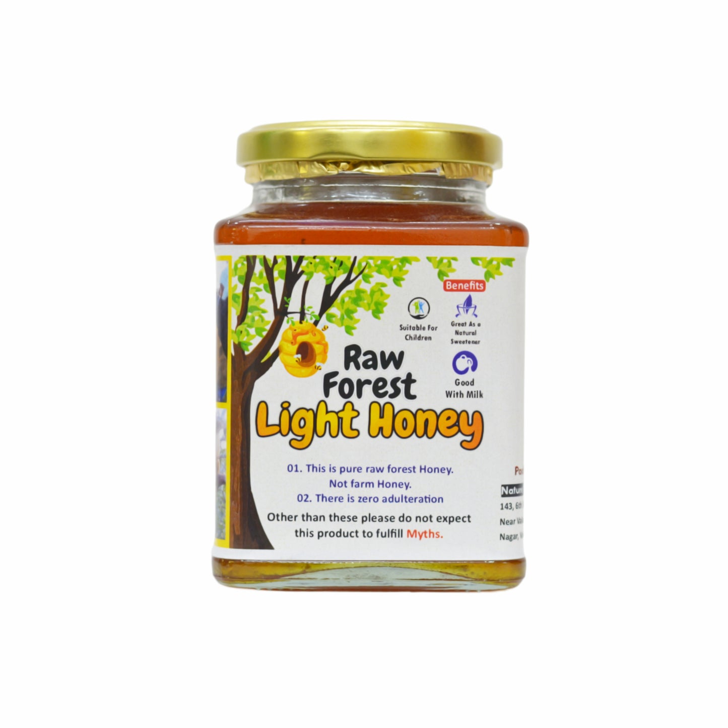 Light Coloured Raw Forest Honey - Usually From Trees Like Jackfruit Trees and Tamarind Trees