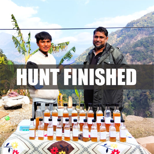 BHUTAN - World's Rarest Puthka Honey From The Wilderness Of Bhutan Direct Extraction - Hunt During The Month Of Jan 2026