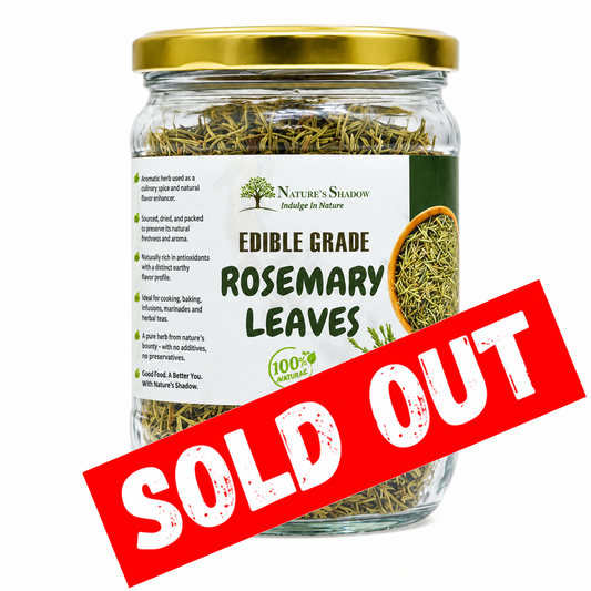 Rosemary Leaves - Edible Grade 200 Grams