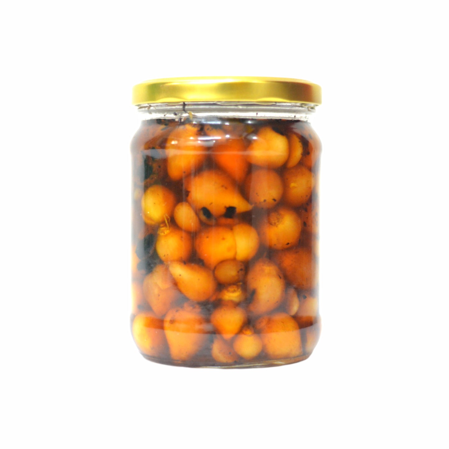 Single Clove Garlic Soaked In Kombu Honey