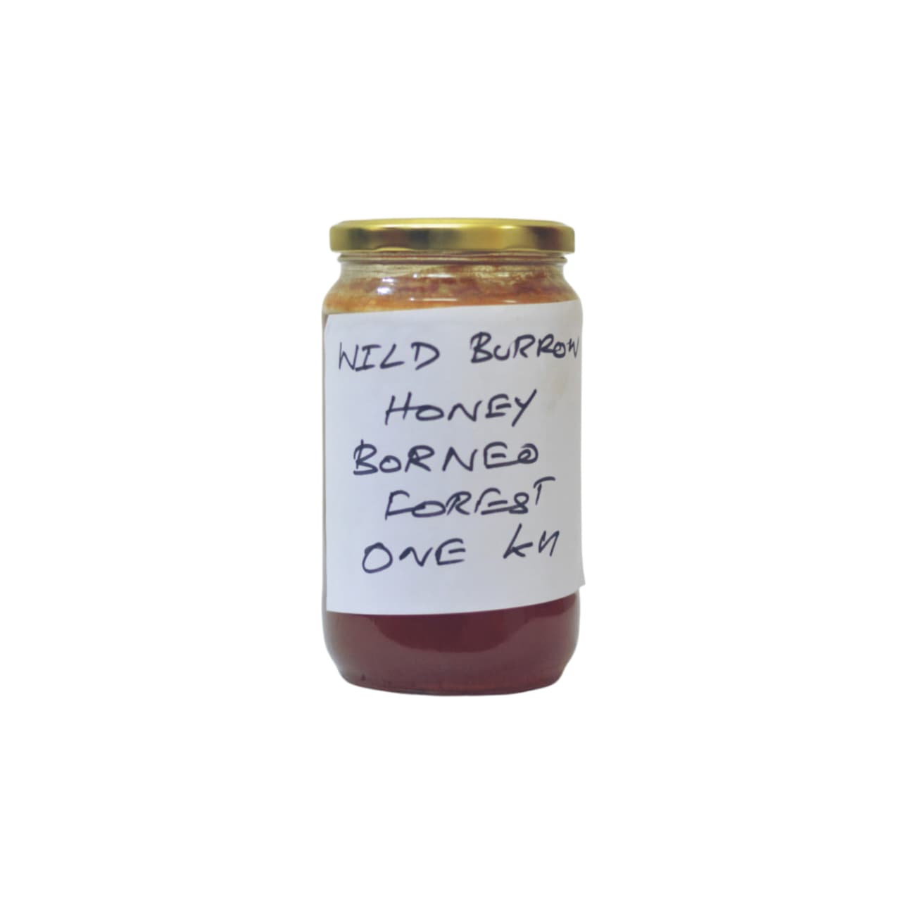 Wild Yellowish Orange Burrow Honey From World's Second Eldest Forest Of Borneo - 1 Kg