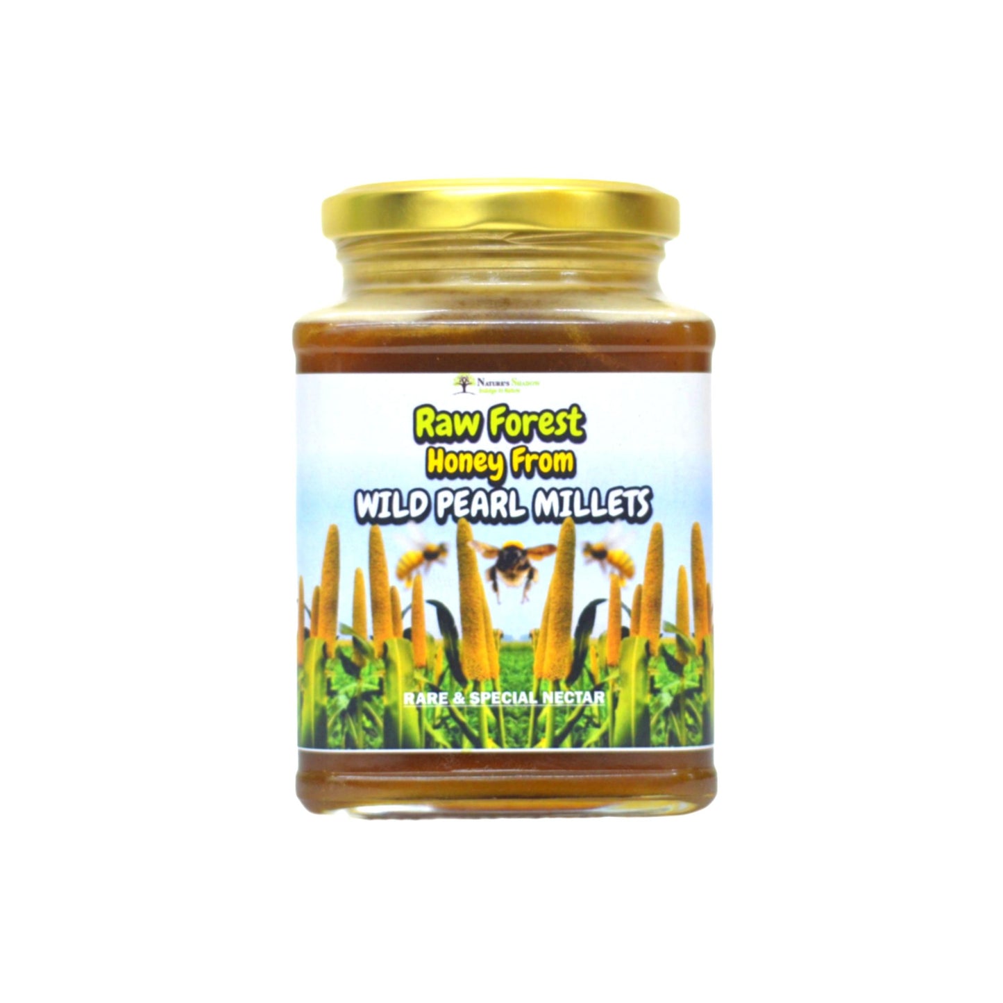 Wild Raw Honey from Pearl Millet Flowers
