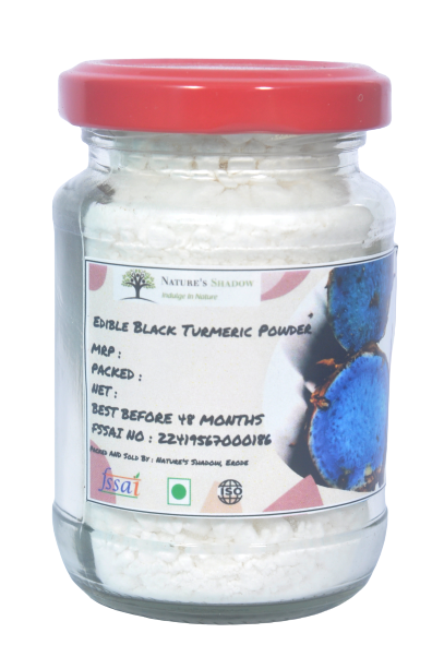 Edible Black Turmeric Powder - 100 Grams